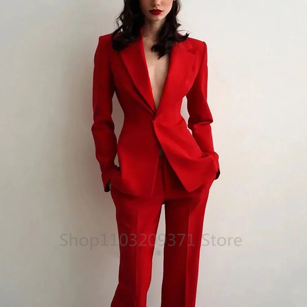 Blazer Set Women Formal - 여성 정장 파티 웨딩 플러스 사이즈