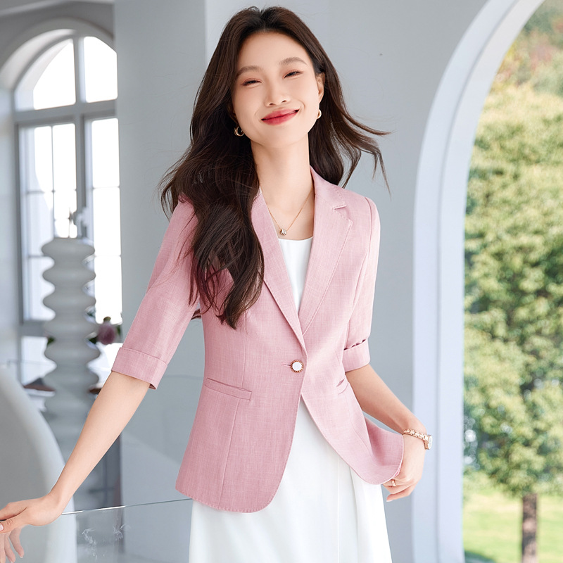 고급 전문직 웨어 미드 슬리브 블레이저 우아한 소형 인 - Women'S Formal Wear Petite 리뷰 및 가격